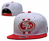 San Francisco 49ers Team Logo Adjustable Hat YD (11),baseball caps,new era cap wholesale,wholesale hats